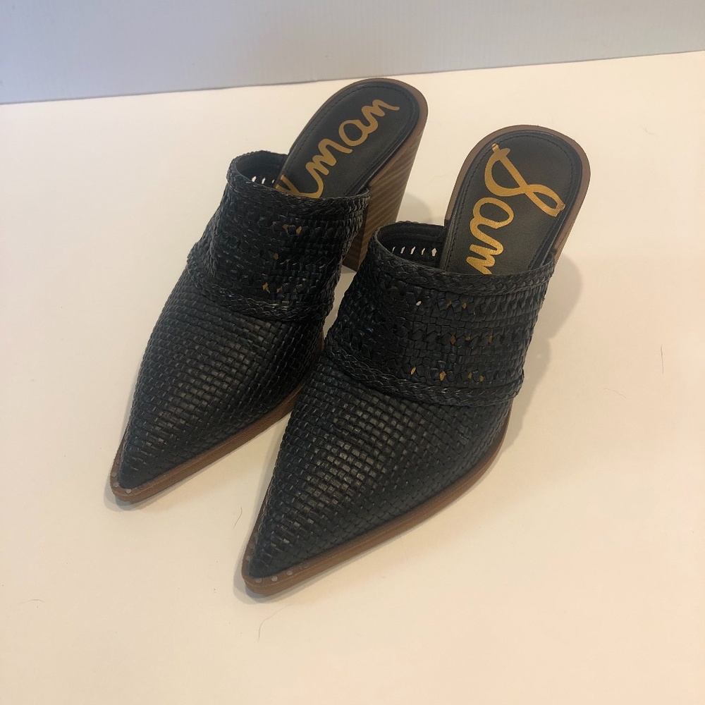 Sam Edelman Julianna black mules size 7.5